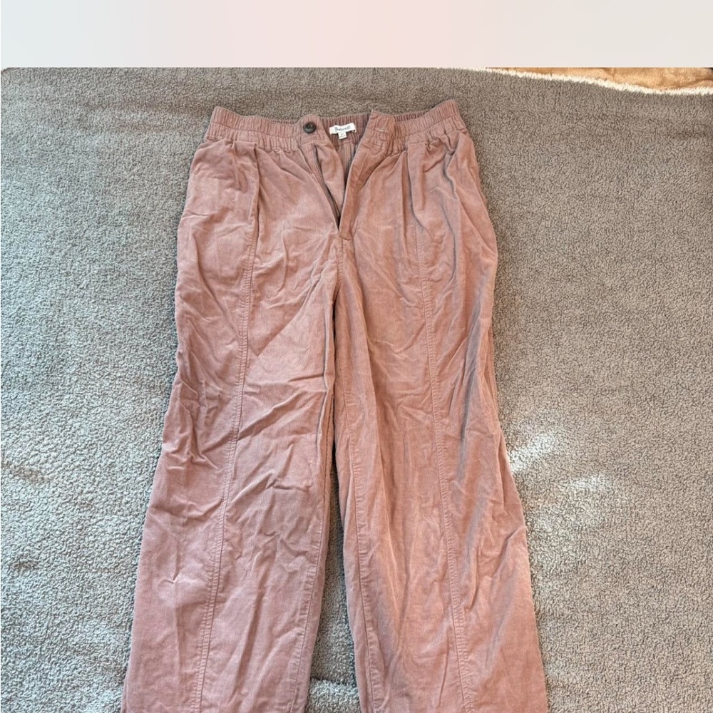 Madewell Purple Corduroy Pants